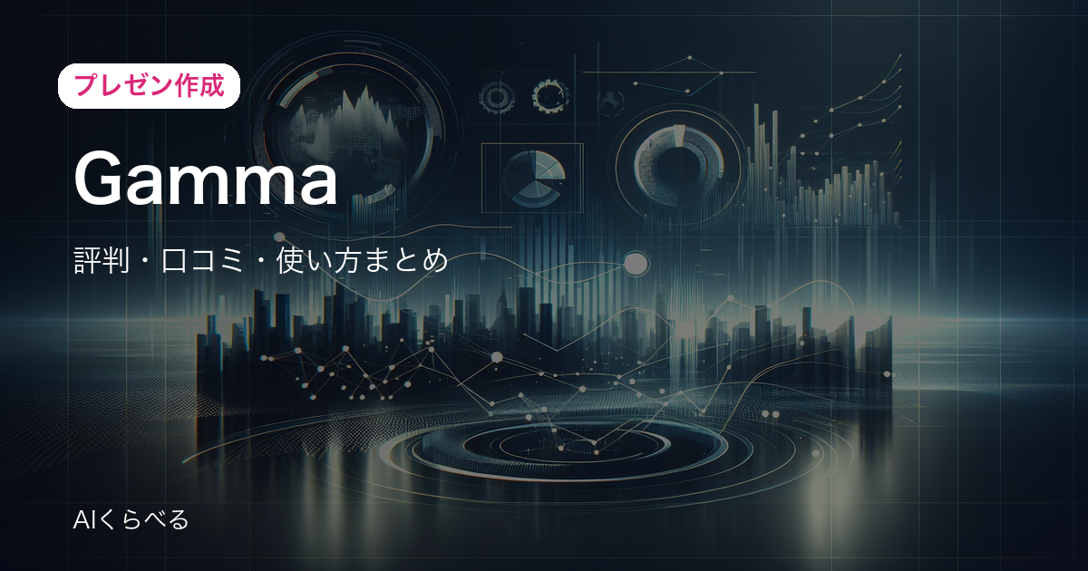 Gammaの評判まとめ｜218件のレビューから良い点・注意点を整理